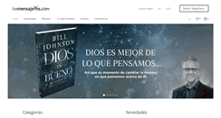 Desktop Screenshot of losmensajeros.com